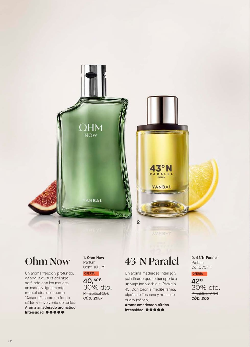 perfumes Yanbal para hombre en Valencia